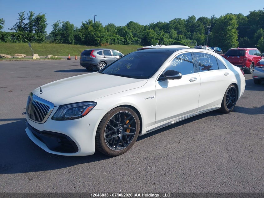 Vin: wddug8jb3ja366256, lot: 3048200, mercedes-benz amg s 63 4matic 20182