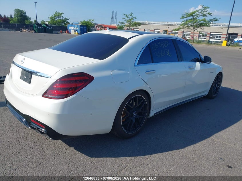 Vin: wddug8jb3ja366256, lot: 3048200, mercedes-benz amg s 63 4matic 20184