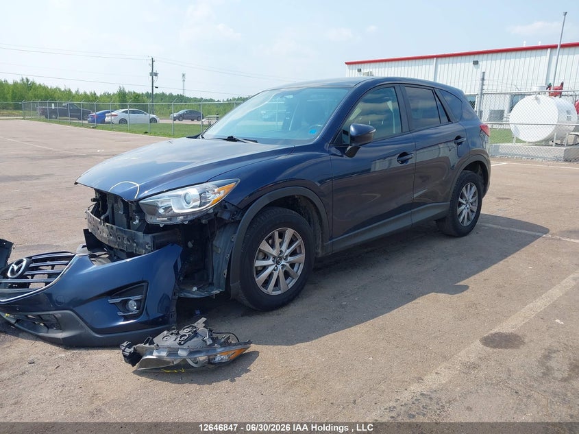2016 Mazda CX-5, Front, IAAI, VIN JM3KE4CY8G0838586 — photo 2