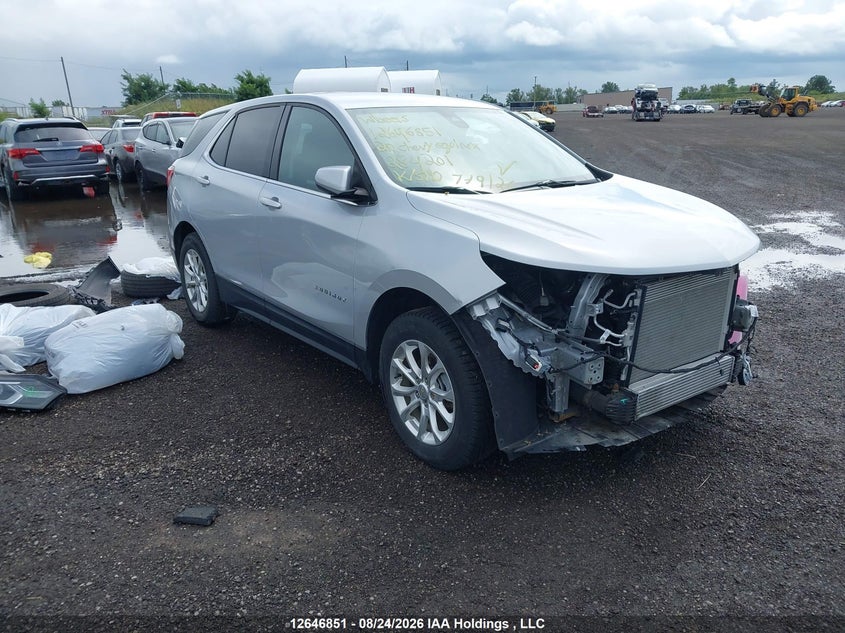 2020 Chevrolet Equinox Lt, Удар спереди, IAAI, VIN 2GNAXUEV4L6284201
