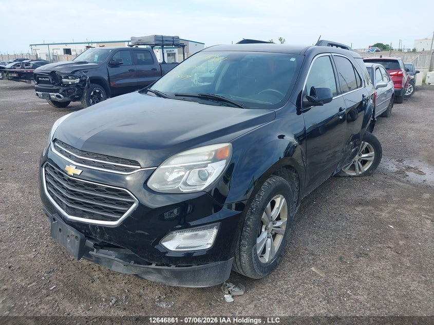 2016 Chevrolet Equinox, Left Rear, IAAI, VIN 2GNFLFEK3G6127249 — photo 2