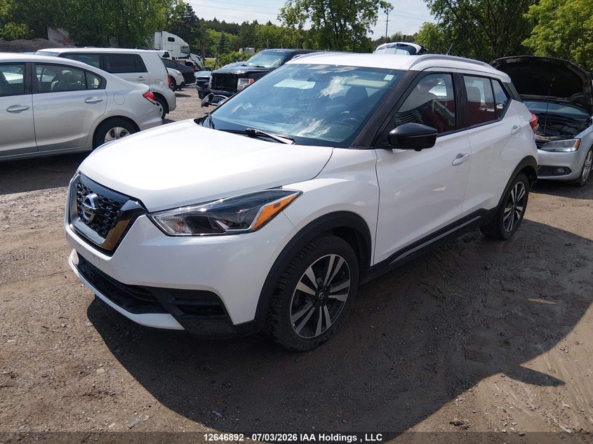 2019 Nissan Kicks, Удар ззаду, IAAI, VIN 3N1CP5CU0KL566558 — фото 2