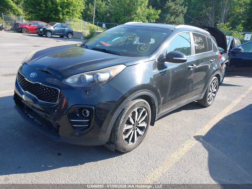 Vin: kndpn3ac7h7073606, lot: 3048271, kia sportage ex 20172