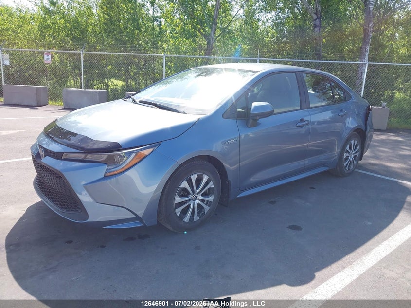 Vin: jtdbamde5mj008033, lot: 3048278, toyota corolla 20212