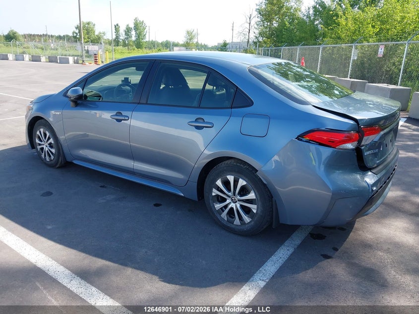 Vin: jtdbamde5mj008033, lot: 3048278, toyota corolla 20213
