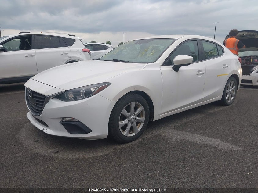 Vin: 3mzbm1v72em109702, lot: 3048292, mazda mazda3 20142