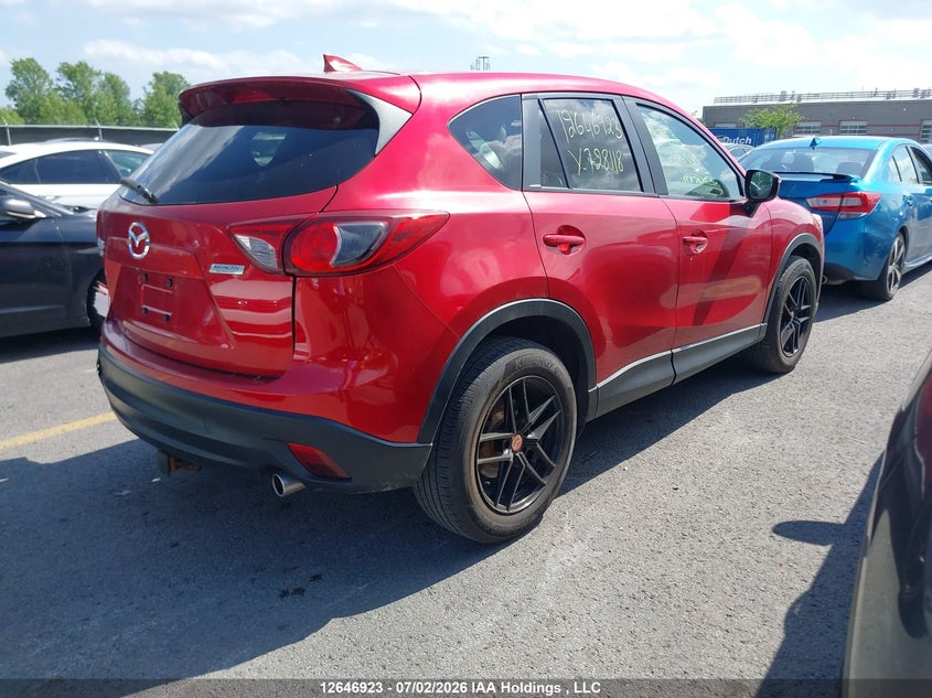 Vin: jm3ke4cy6g0728118, lot: 3048300, mazda cx-5 20164