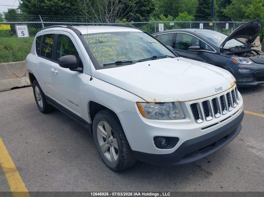 Vin: 1c4njcab6cd626511, lot: 3048303, jeep compass 2012 img_1