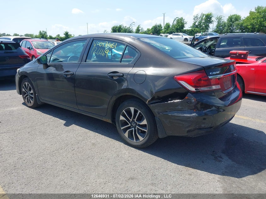 Vin: 2hgfb2f5xeh017461, lot: 3048308, honda civic 20143