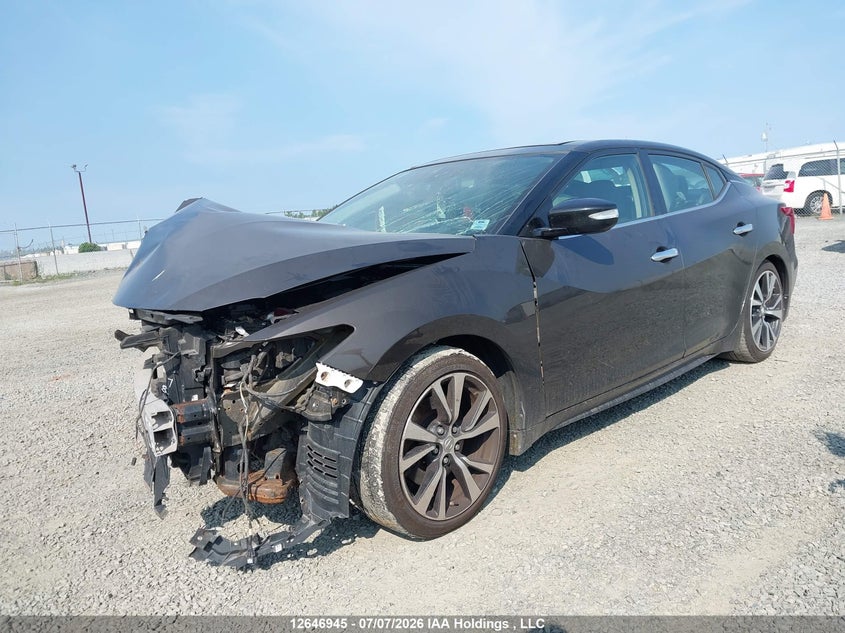 2017 Nissan Maxima, Front, IAAI, VIN 1N4AA6AP8HC387638 — photo 2