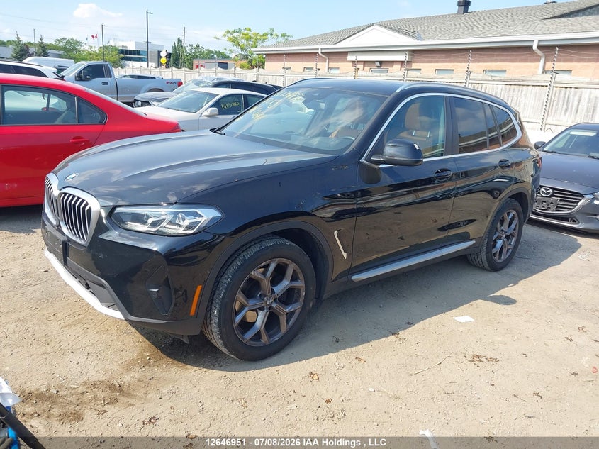 Vin: 5ux53dp0xp9t36611, lot: 3048329, bmw x3 xdrive30i 20232