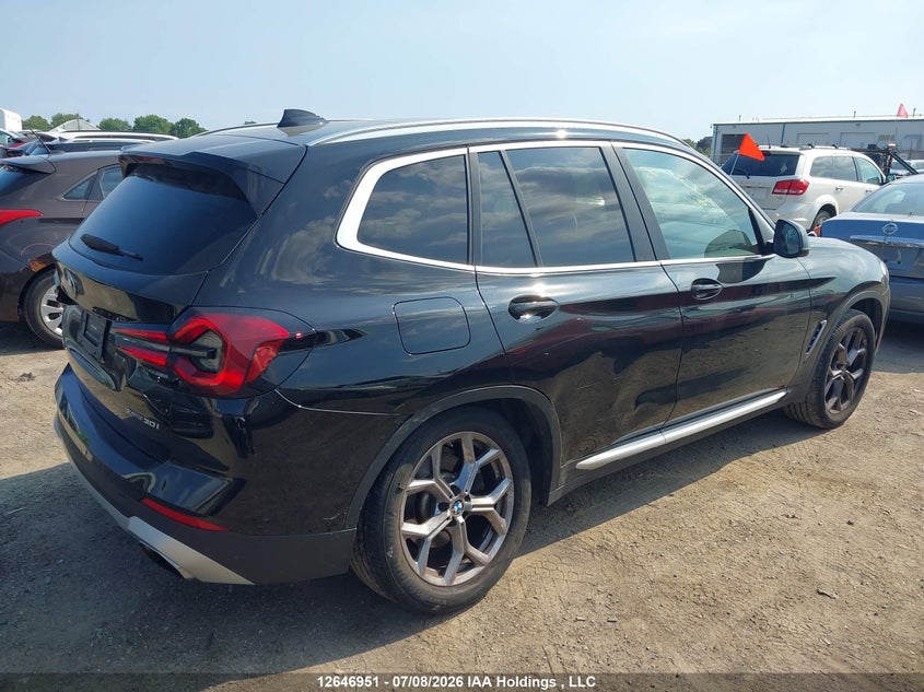 Vin: 5ux53dp0xp9t36611, lot: 3048329, bmw x3 xdrive30i 20234