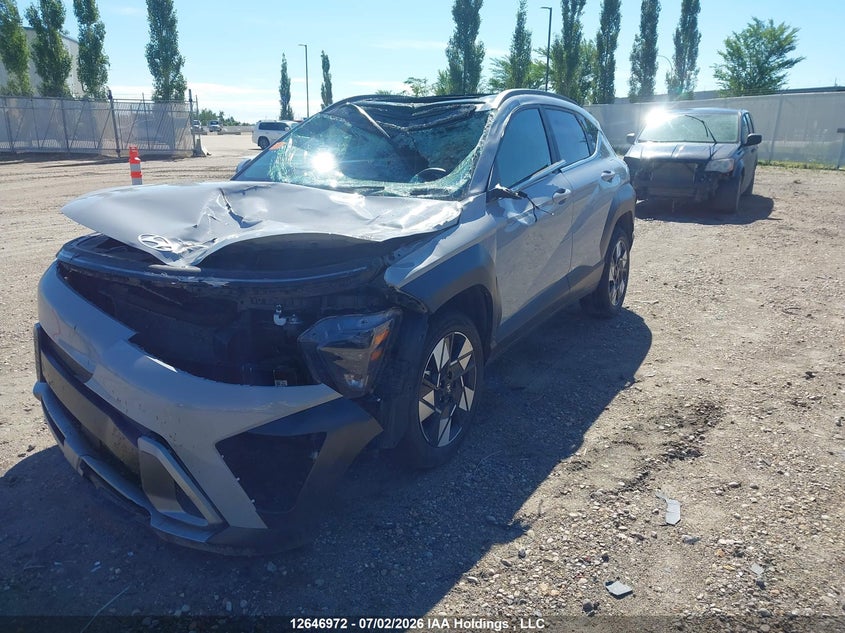 2026 Hyundai Kona Preferred-Trend, Biohazard, IAAI, VIN KM8HCCABXTU407439 — photo 2
