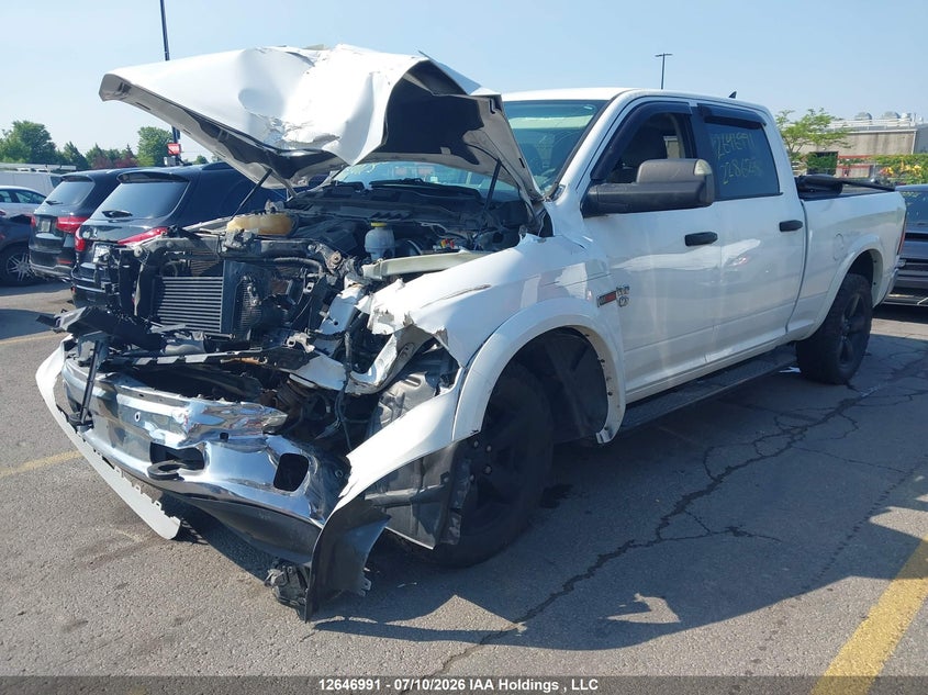 2018 RAM 1500, Front, IAAI, VIN 1C6RR7TMXJS228623 — photo 2