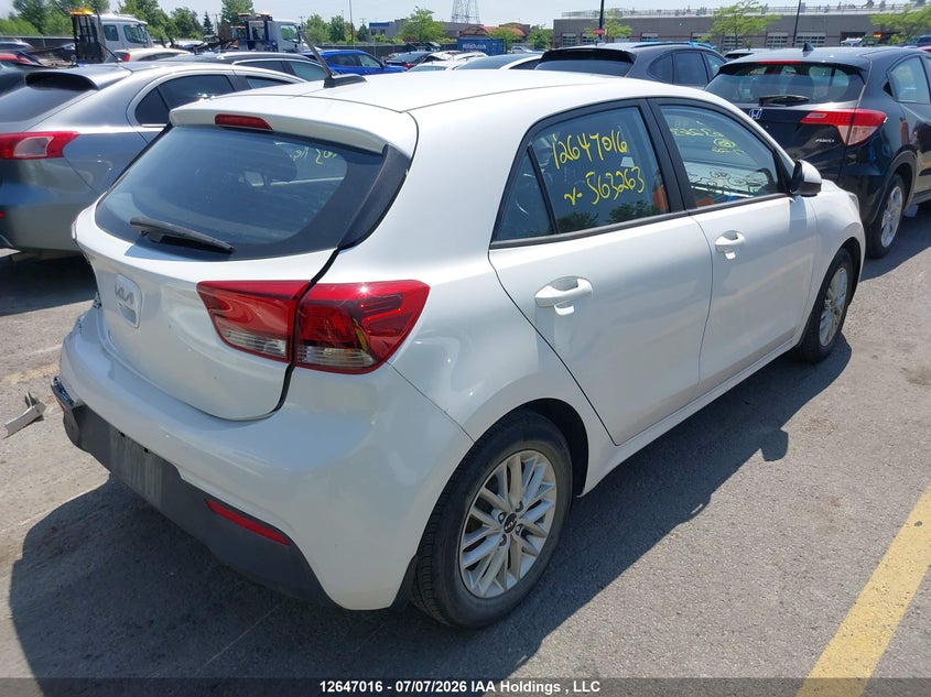 Vin: 3kpa25ad8pe563263, lot: 3048400, kia rio lx premium/lx+ 20234