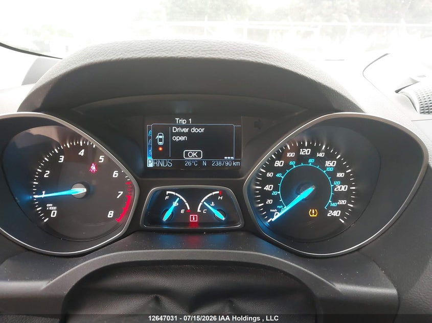 2013 FORD ESCAPE SPORT UTILITY VEHICLE 2.0L I-4 DI, DOHC, VVT, TURBO, 231HP