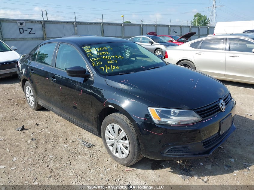Vin: 3vw1k7aj4dm440933, lot: 3048419, volkswagen jetta 2.0l trendline/2.0l trendline+ 2013 img_1