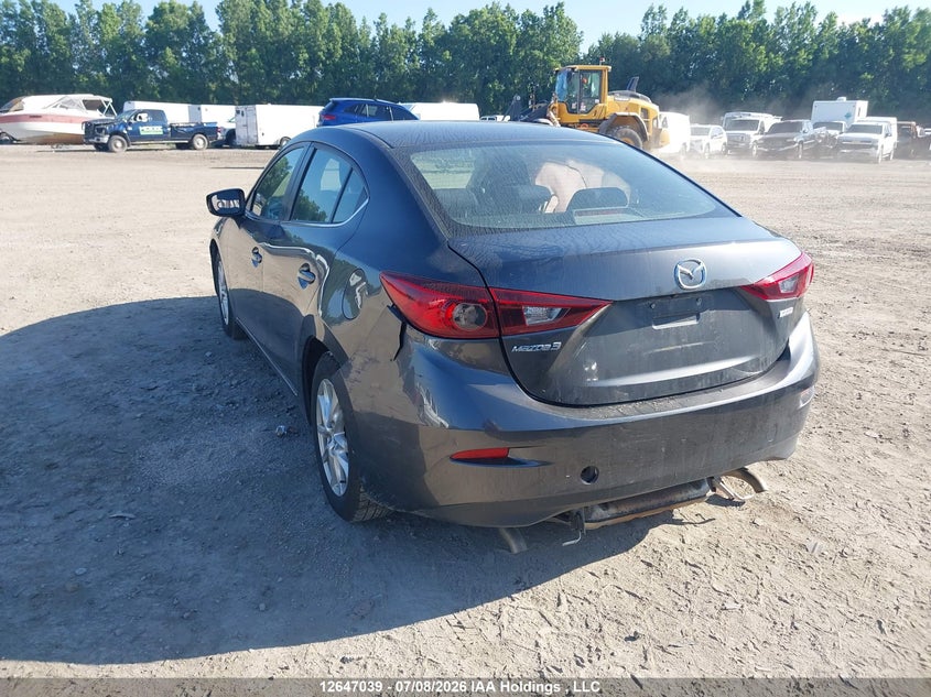 Vin: jm1bn1v72h1113881, lot: 3048423, mazda mazda3 gs 20173