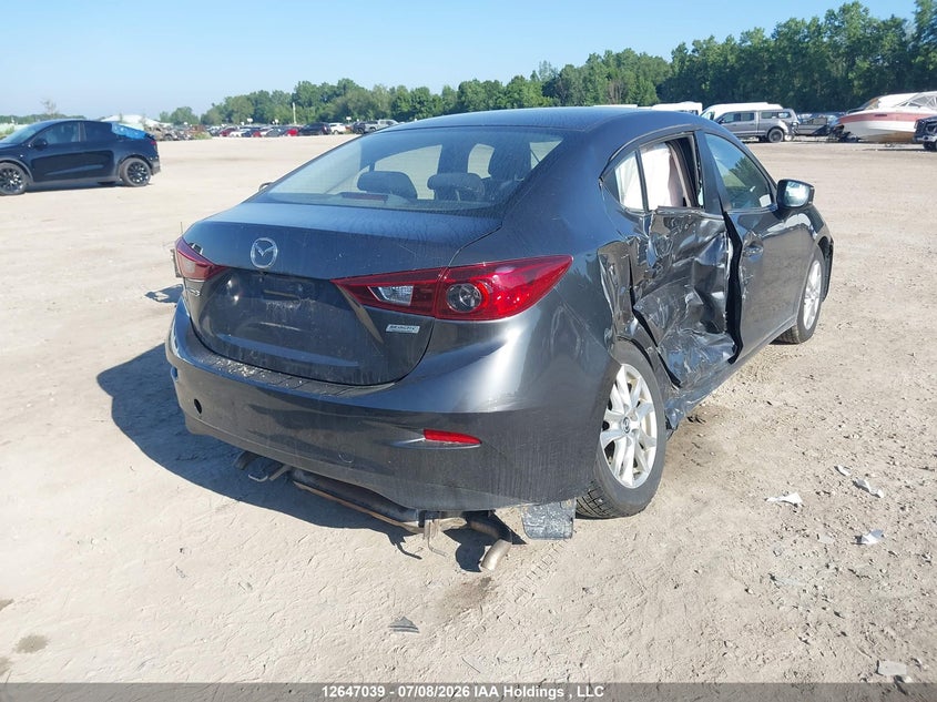 Vin: jm1bn1v72h1113881, lot: 3048423, mazda mazda3 gs 20174