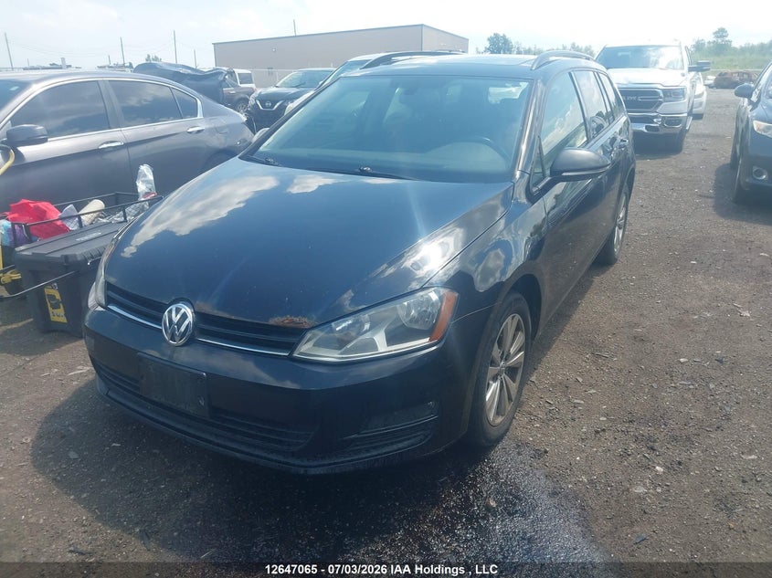 Vin: 3vwc17auxfm508015, lot: 3048449, volkswagen golf sportwagen s/se/sel 20152