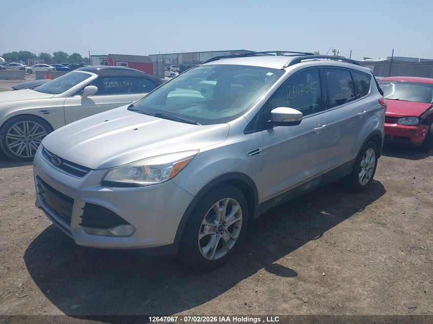 2013 Ford Escape, Удар сзади, IAAI, VIN 1FMCU0H99DUD26734 — фото 2