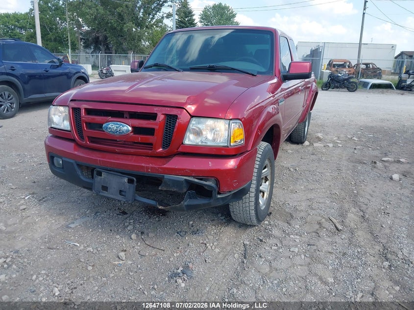 2006 Ford Ranger, Удар ззаду, IAAI, VIN 1FTYR44U86PA87515 — фото 2