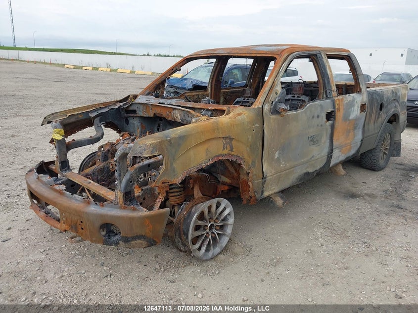 2014 Ford F-150, Повністю згоріле, IAAI, VIN 1FTFW1ET6EFB52502 — фото 2