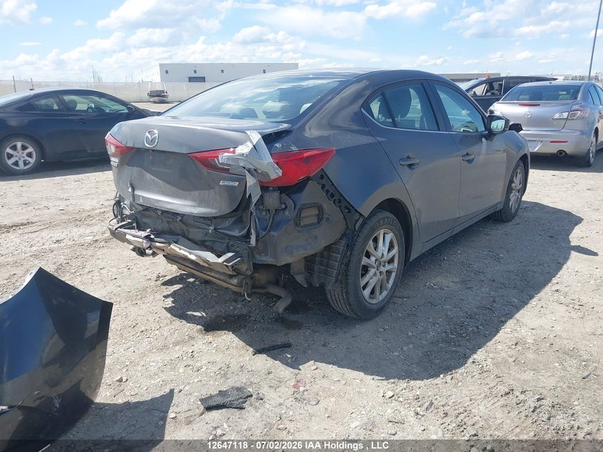 2017 MAZDA 3 SEDAN 2.0L I-4 DI, DOHC, VVT, 155HP
