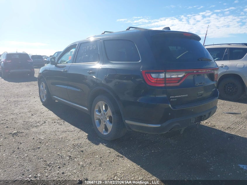 Vin: 1c4sdjdt7ec310045, lot: 3048514, dodge durango limited 20143
