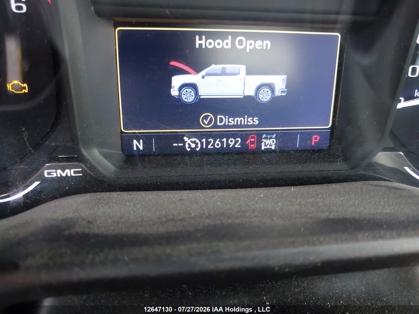 2019 GMC SIERRA PICKUP 5.3L V-8 DI, VVT, 355HP