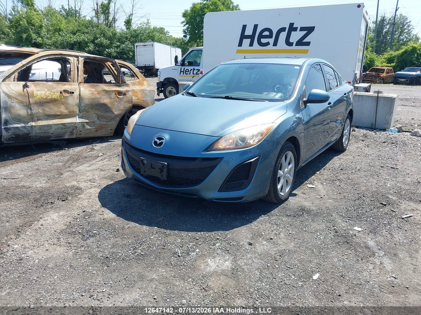 2011 Mazda 3 I VIN: JM1BL1VFXB1370517 Lot: 12647142