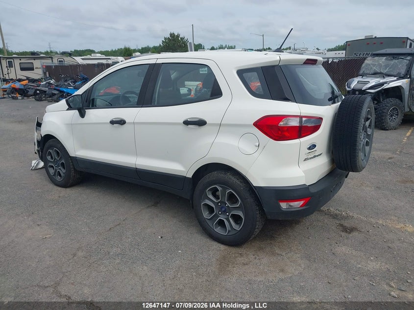 Vin: maj3p1rexjc209118, lot: 3048532, ford ecosport 20183