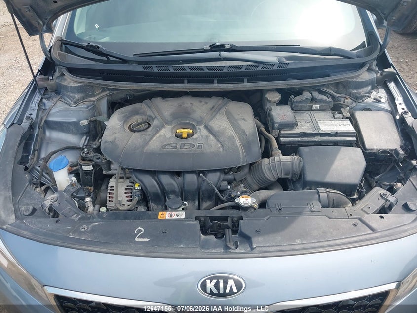2017 KIA FORTE SEDAN 2.0L I-4 DI, DOHC, VVT, 173HP