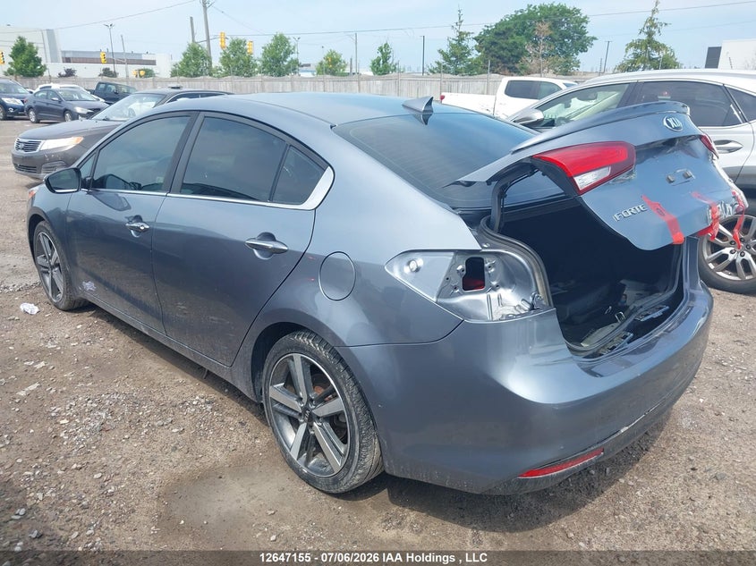 2017 KIA FORTE SEDAN 2.0L I-4 DI, DOHC, VVT, 173HP
