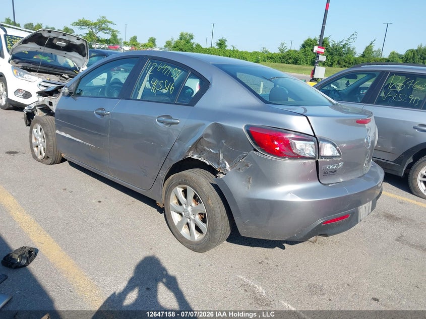 Vin: jm1bl1ufxb1465516, lot: 3048543, mazda mazda3 gx 20113