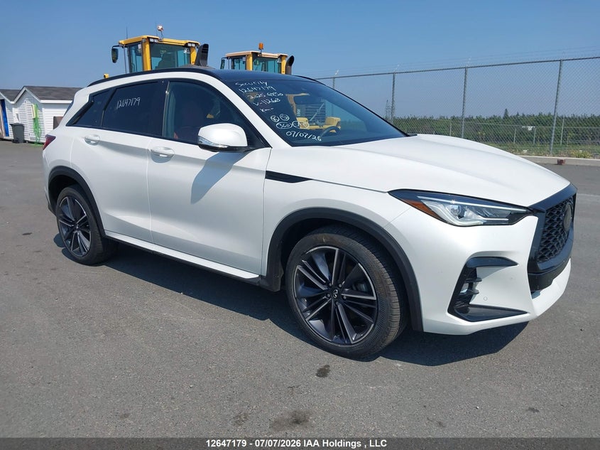 2025 Infiniti Qx50 Sport, Лівий зад, IAAI, VIN 3PCAJ5FB2SF112603