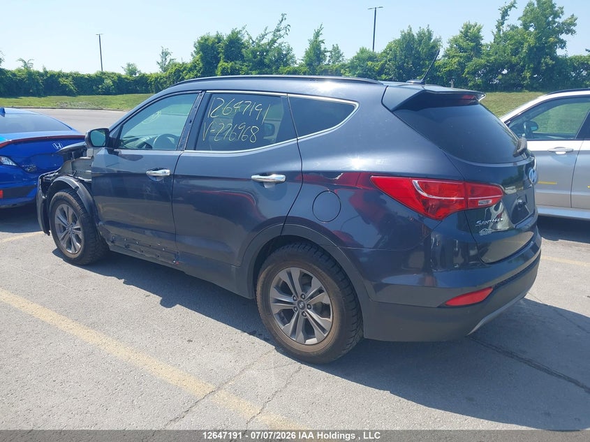 Vin: 5xyzudlb7fg276968, lot: 3048576, hyundai santa fe 20153