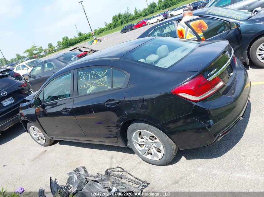 2013 HONDA CIVIC SEDAN 1.8L I-4 VVT, 140HP