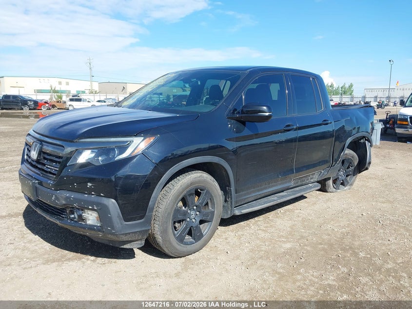 2017 Honda Ridgeline, Левый зад, IAAI, VIN 5FPYK3F80HB504404 — фото 2