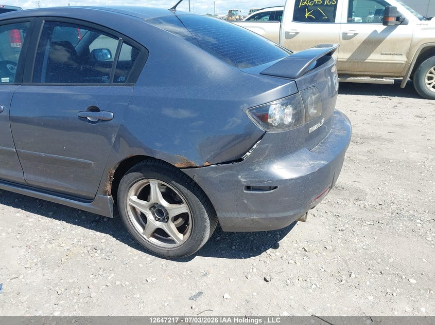 2008 Mazda Mazda3 Gt VIN: JM1BK323X81817378 Lot: 12647217