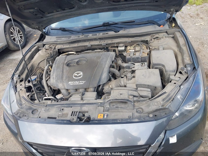 2018 MAZDA 3 SEDAN 2.0L I-4 DI, DOHC, VVT, 156HP