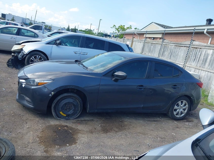 2018 MAZDA 3 SEDAN 2.0L I-4 DI, DOHC, VVT, 156HP