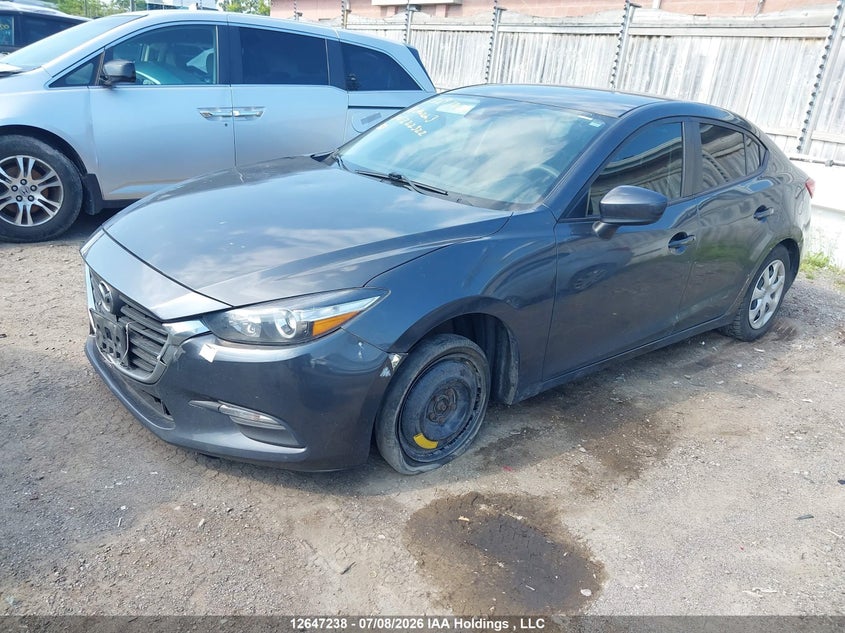 2018 MAZDA 3 SEDAN 2.0L I-4 DI, DOHC, VVT, 156HP