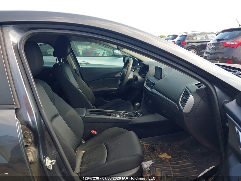 2018 MAZDA 3 SEDAN 2.0L I-4 DI, DOHC, VVT, 156HP