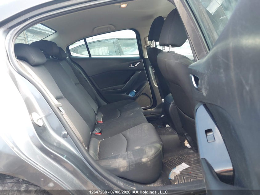2018 MAZDA 3 SEDAN 2.0L I-4 DI, DOHC, VVT, 156HP
