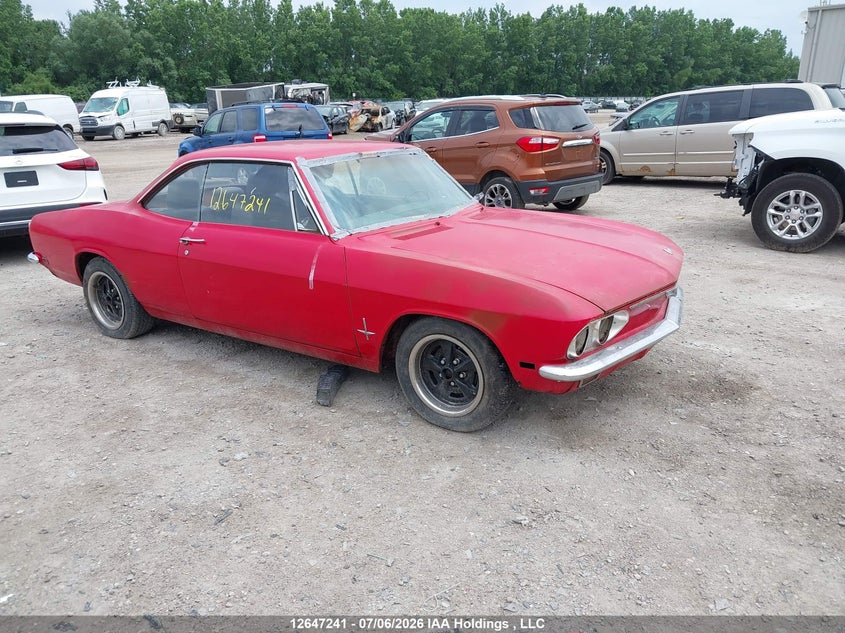 1966 Chevrolet Corvair, Charity, IAAI, VIN 105378W103148