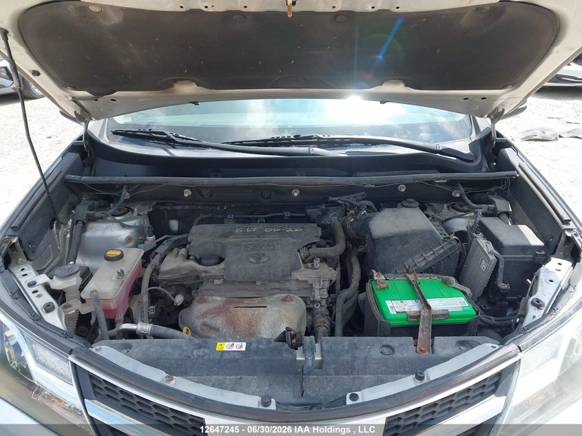 2013 TOYOTA RAV 4 SPORT UTILITY VEHICLE 2.5L I4 FI DOHC 16V NF4