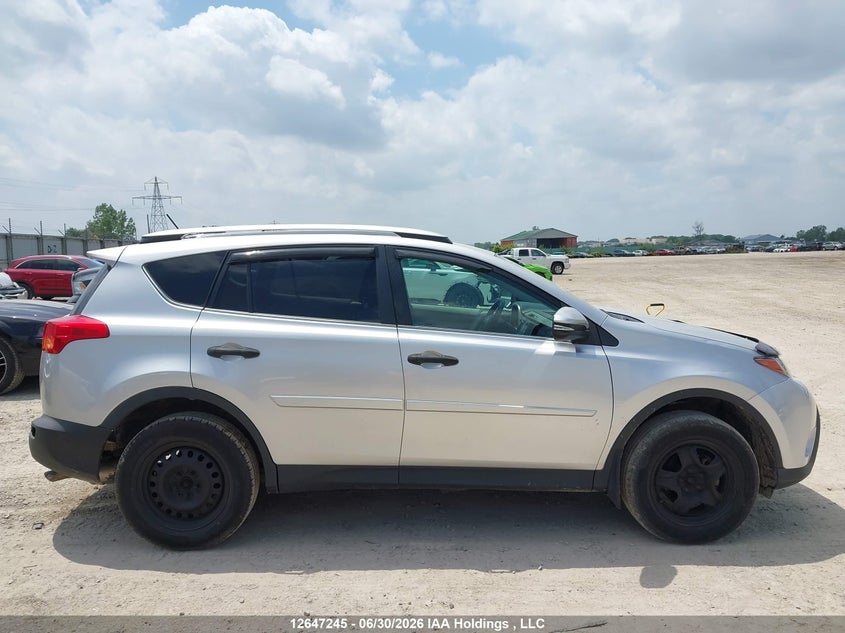 2013 TOYOTA RAV 4 SPORT UTILITY VEHICLE 2.5L I4 FI DOHC 16V NF4