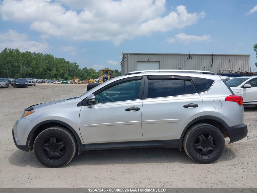 2013 TOYOTA RAV 4 SPORT UTILITY VEHICLE 2.5L I4 FI DOHC 16V NF4