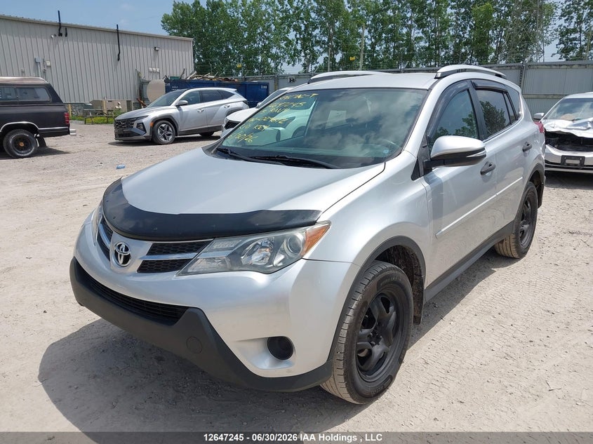 2013 TOYOTA RAV 4 SPORT UTILITY VEHICLE 2.5L I4 FI DOHC 16V NF4